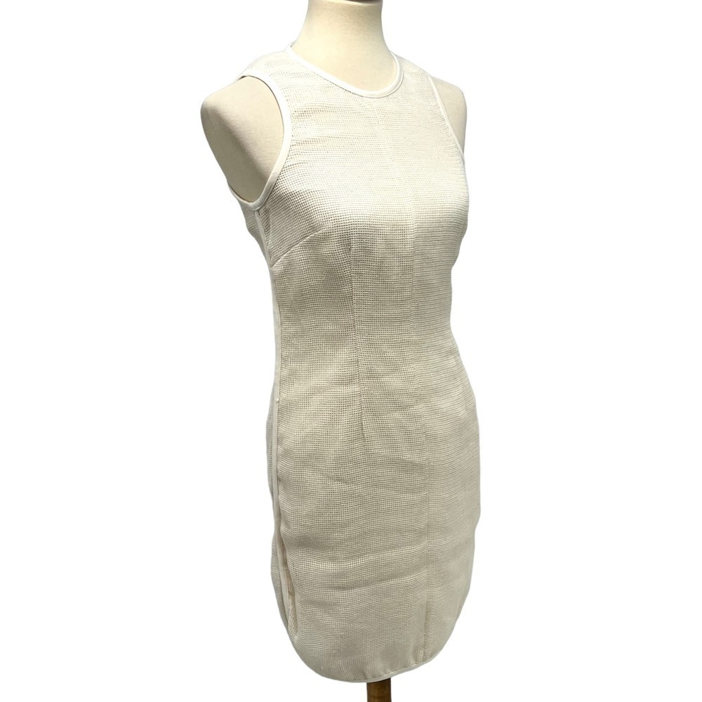Sea New York Cream mesh Sheath Dress Womens 4 NWT - Picture 10 of 14